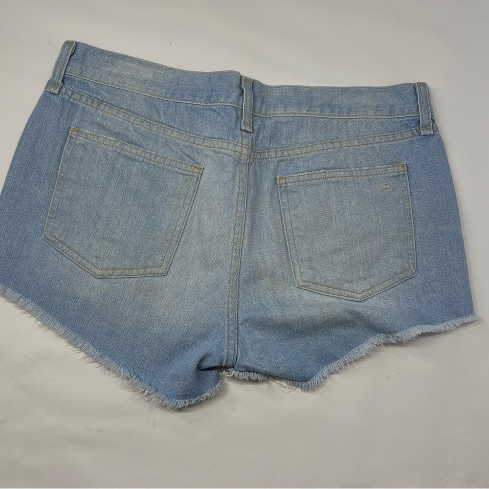 RAG & BONE Size 28 Women’s Cut off light blue denim shorts . - Picture 4 of 9